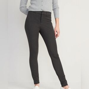 Women's Dark Grey High Rise Pixie Skinny Pants